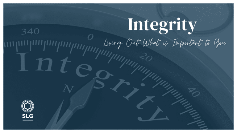 Integrity – Living Out What is Important to You