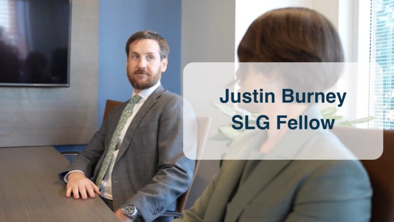Justin Burney, SLG Fellow